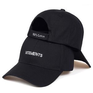 Ball Caps 2021 VETEMENTS Embroidered Baseball Cap Fashion Outdoor Unisex Wild Casual Adjustable Cotton Golf Hat Dad Hats11918