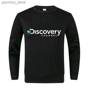 Herrhuvtröjor Sweatshirts Men's Hoodies Street Clothing Hip-Hop Harajuku Sweatshirts Staff Deck Discovery Channel Men's Zippered modekläder Topps Q230822