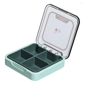 Storage Bags Portable Mini Box Plastic PP Packaging Outdoor Travel One Week Divided Modern Minimalism Healthy