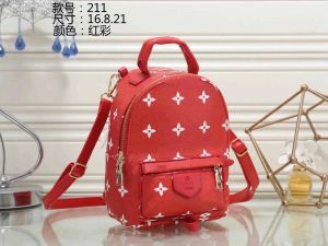 2023 Brandneue Modedesigner -Tasche Klassische alte Blumenfrauen Rucksack Schulter -Tasche Doppelgurt Handtasche Hochwertige Mini -Tasche Designer Brieftasche