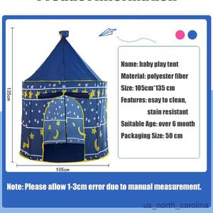 Toy Tents Little Castle Children's Tent Playground Baby Ball Child Games House Infantil Outdoor Toy Tent Tente R230830