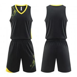 Löpning sätter mode vuxna barn baskettröjor män och barn andningsbara ungdomsbasket uniformer shorts snabbtorkning sportkläder 230821