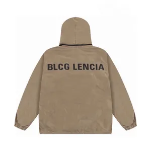 Blcg Lencia Mens Jackets a vento con cappuccio con cappuccio con cappuccio di abbigliamento da esterno con cappotto hip hop cappotti di moda primavera e abbigliamento per marchi per marchi autunnali 5197 5197