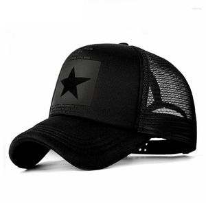 Ball Caps Outdoor Sport Baseball Cap Men Five Star Pattern Sun State Unisex регулируем