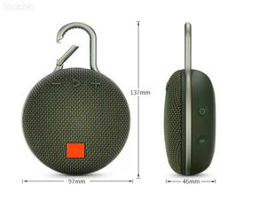 Outdoor Clip 4 Portable Mini Bluetooth Speaker Wireless Speakers with Retail Package L230822