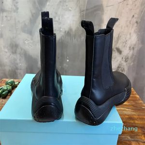 Stivali invernali autunno 2023 Temperamento di design Scarpe comode da indossare Stivali di lusso in pelle nera