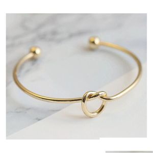 Bangle Europe and United States Metal Gold Sliver Rose Color Biżuter