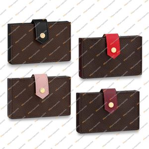 Unisex Masdy Designer Luxury Porte Cartes держатель кредитной карты держатель кошелька ключ для монеты кошелек верхний зеркал качество M69761 M80878 Busine346U