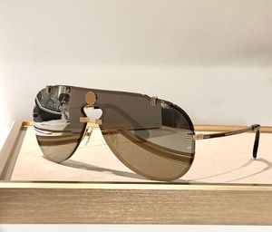 Gold Grey Mirror Pilot Sunglasses Men Women Summer Sunies