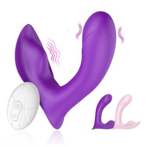 Massager Olo 10 Speed Panties Vibrator Female Masturbator Clit Stimulate for Women Wearable Dildo Remote Control