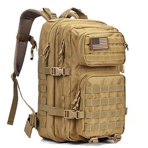 Backpacking Packs Tactical Ryggsäck 3 -dagars attack Pack Molle Bag Outdoor Bags Militär för vandring camping Treking Hunting Ryggsäckar 230821