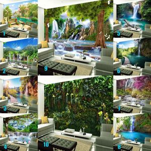 Wallpapers Custom Wallpaper Moutain River Nature Scenery Po Wall Murals Living Room TV Sofa Background Papers Home Decor