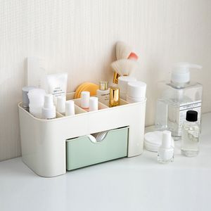 Förvaringslådor BINS TOBBLICKA SMAGER PLAST Makeup Organisatörer Box Cosmetic Drawers Smycken Display Case Desktop Container Organizer 230821