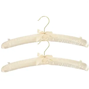 Hangers 2 Pcs Skirts Non-slip Home Supplies Support Coat Clothes Anti-skid Sponge Iron Dress Bride