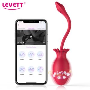 Yetişkin oyuncaklar 360 derece dönen yumurta vibratörleri uygulaması bluetooth yapay penis vibratör vajinal toplar g spot çiftler kadınlar için seks 230821