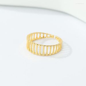 Pierścienie klastra Oryginalne 925 Sterling Srebrny Regulowany Woman Dift Vintage Ringe Obietnic 2023