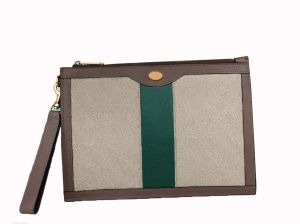 TOP 2023 Designer pochette uomo donna di lusso Wcb borsa doppia lettera marchio con borsa in tessuto rosso-verde G156 borse per il trucco moda marmont jackie1961 di alta qualità