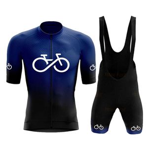 Radsporttrikotssee setzt Sommer -Herrenbekleidungskleidung Radsportshorts MTB Cycle Jersey Komplette männliche Uniform -Roadjacke Hosen Gel Fahrradanzug Sportset 230822