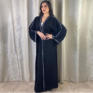 エスニック服ドバイアラビアンプリントイスラム教徒の女性ドレスイタリアラマダンプラスサイズの長いスカートイスラムのノーブルファッションイブニングドレス