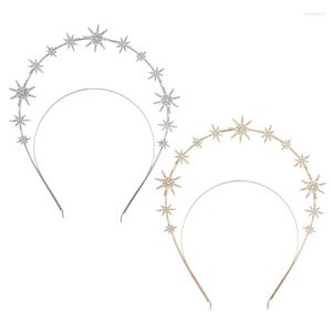 Hair Clips Double Layer Headband Crown Hoop Hairband Alloy Material Wedding Accessories Gift For Women Girl