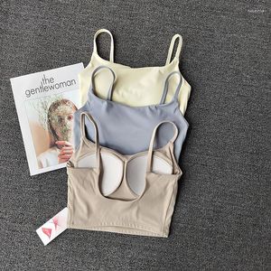 Sport da yoga sport integrato biancheria intima da donna da corsa shock shock indossa bellissimo gilet fitness giubbotto di allenamento professionale reggiseni