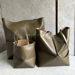 10A Top-level Replication Designer Tote Bag Luxury Shoulder Handbag Genuine Leather Underarm Bag Folding Shopping Bag 42cm 25.5cm 20cm Free Shipping