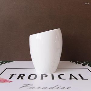 Canecas Cerâmica Creme Creative Cup dentes de escova e enxaguar a boca El Supplies Skey Skew Bone Porcelain não