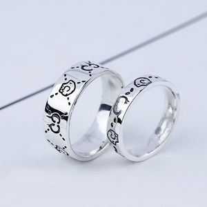 rings designer ring Designer Heart Band Rings for Women Mens Jewelry Luxury Fashion Unisex Gold Silver wedding ring silver ring set ring men designer jewelry ring