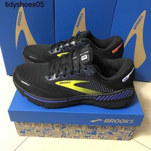 Brooks GTS22 Erkekler Destek Maratonu Yastıklama ve Ribaund Spor Erkek Ayakkabı için İçi Boş Örgü Yüzeyli Ayakkabı Koşu Ayakkabı