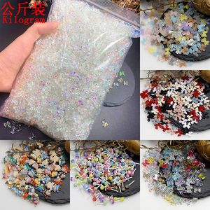 Nagelkunst Dekorationen Bulk 500g Nagel Charms Kawaii gemischte Form Nagelkunst Harz Strasshilfe Netter 3d Nagel DIY Edelsteine ​​für Nägel Kunstdekorationen 230822