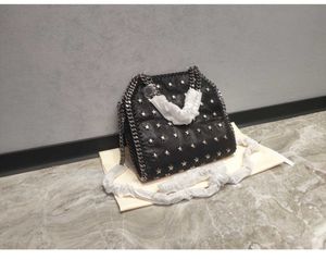 Stella McCarey moda najwyższej jakości kobiety nowe ramię w torbie PVC Wysokiej jakości skórzana torba na zakupy europejską i amerykańską prostotę