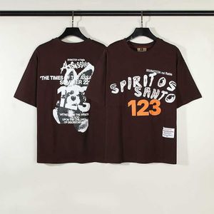 デザイナーファッション服高級メンズティーTシャツゴメグラスキッドプリントカップルカジュアルルーズカップルラウンドネックショートスリーブTシャツファッション