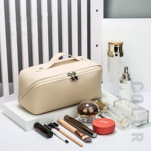 Kosmetiska väskor fall kvinnors väska fodral stor makeup arrangör toalettartikat resor nödvändigheter maquillaejes para mujer 230823