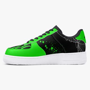 DIY shoes green one for men women platform casual sneaker personalized text with cool style trainers fashion outdoor shoes 36-48 87675