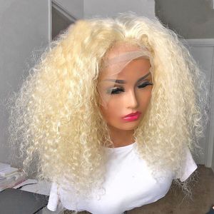 613 HD Lace Frontal 220 ٪ كثافة موجة عميقة BOB BOB COLLED CURLY HUSH HARRO