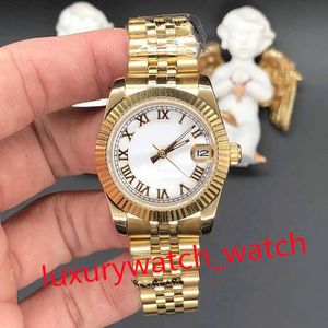 Lady Watch President Diamond Bezel Shell face 31MM Women Stainless Watches Womens Automatic Mechanical Multiple Colour Sapphire glass Christmas gift with box