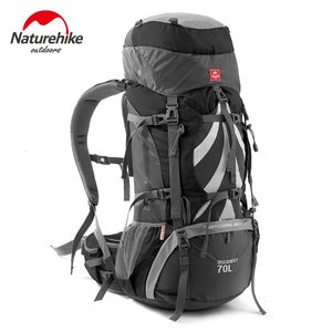 Backpacking Packs 70L Big Capacity Outdoor Climbing Ryggsäckväska Camping Vandring Ryggsäckar Professional 230822