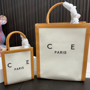 Womens Designer Bags Mini Cabas Most Classic Letter Totes Shoulder Purse Canvas Leather Unisex Clutch Bag Crossbody 3 Colors 2 Storlek med låda