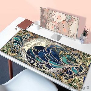 Mouse Pads Wrist Cards Mouse Pad Gaming Mousepad Sakura Divination Desk Mat Laptop Accessories Mats Anime Pc Pads Carpet R230823