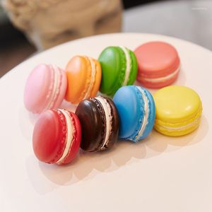 Decorative Flowers 5cm Simulation Macaron Model Fake Cake Food Decoration Baking Shop Window Display Wedding Shooting Props