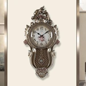 Wanduhren Pendulum Küche Uhr Große 3D -Modelle Nordic Luxury Digital Mechaniker Ungewöhnlicher Reloj -Deco House AB50WC