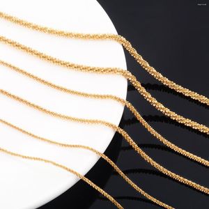 Chains Fashion Stainless Steel Necklace Cauliflower Style Sparkling Chain Jewelry Accessories Gift