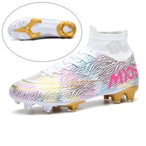 Sapatos de segurança 2023 Últimos tênis FGTF Soccer Men e Mulher Feminino de Treinamento ao Arão ao ar livre Nonflip futebol super durável 230822