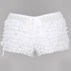 Women's Panties Plus Size S6XLWomens Ladies Ruffled Lace Bloomers Knickers Panties Lingerie Burlesque bo peep panty Frilly Knickers 230822