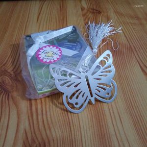 Hollow Butterfly Metal Tassels Bookmarks Kids Gift