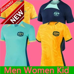 20SK Australien Kvinnlig landslag Soccer Jersey Cooney-Cross Micah Carpenter Raso Hunt Wheeler Chidiac Gorry Vine Football Men and Kids Shirt Kits Child Adults