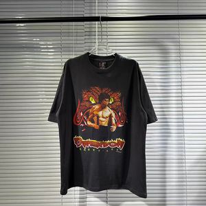 Camiseta de verão de grandes dimensões camiseta para homens mulheres streetwear vintage 1 impressão de gráficos de qualidade