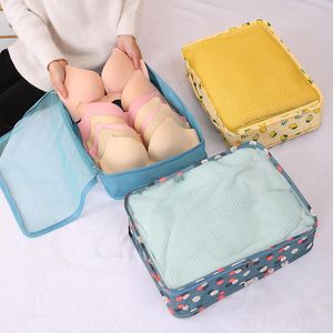 Storage Bags Travel Suitcase Organizer Cabinets Underwear Clothes Packing Cubes For Luggage Bag