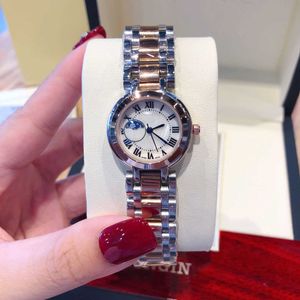 نساء فاخرات الساعات أعلى العلامة التجارية مصممة مشاهدة Diamond Dial Wristwatches Leather Strap Clock Quartz for Fashion Ladies Dress Wrist Watch Strowdes Types Types