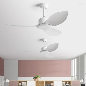 Inch Modern Affermazione a soffitto senza luce DC Remote Control Plastic Blade Bed Industry Interno 220 V senza luci elettriche